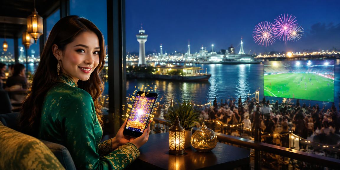 Pertaruhan bola sepak Malaysia suasana Hari Raya melalui platform 7600
